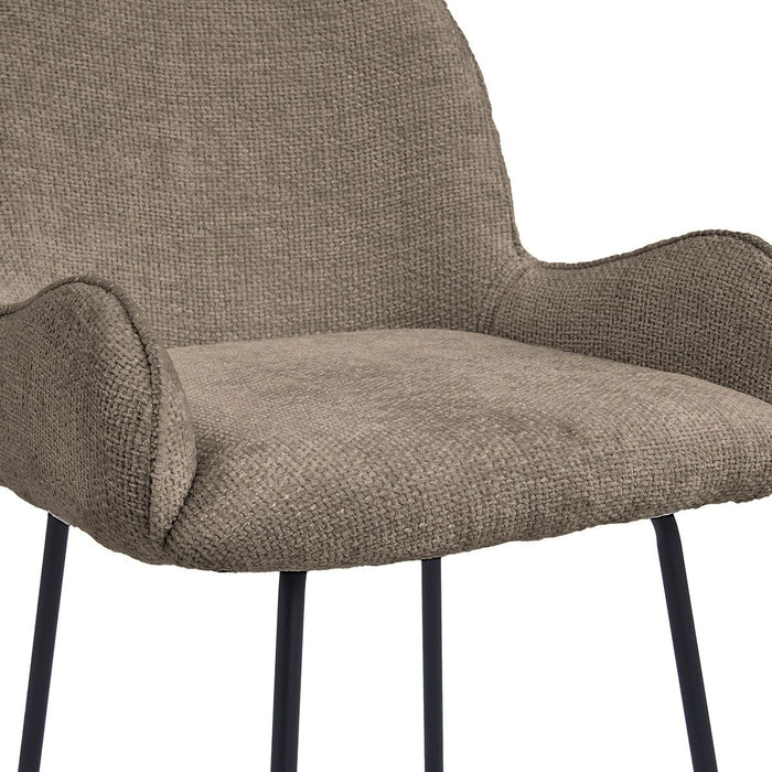 Barkruk Lily – Stof Taupe