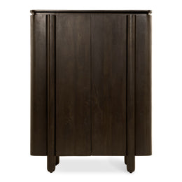Wandkast Rondo | Donkerbruin 115cm