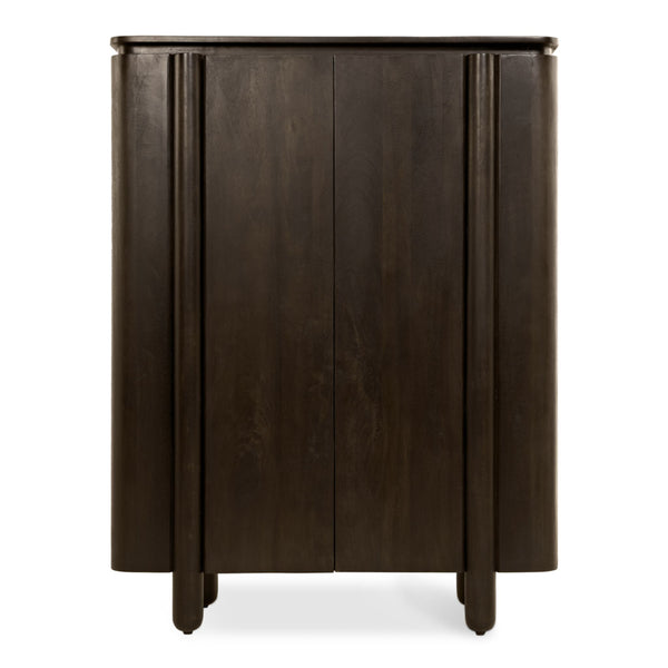 Wandkast Rondo | Donkerbruin 115cm
