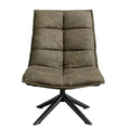 Fauteuil Lucas – Microleder Groen