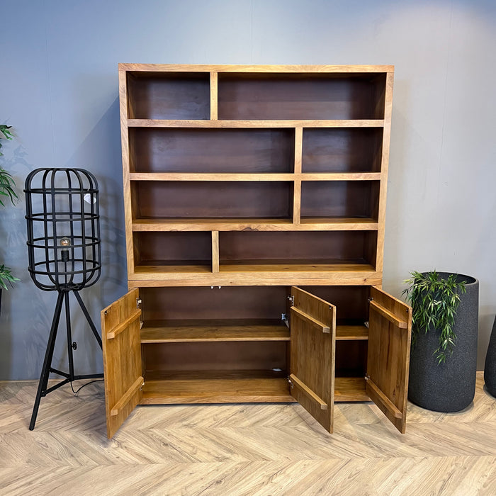 Wandkast Ramon | Donkerbruin 150cm