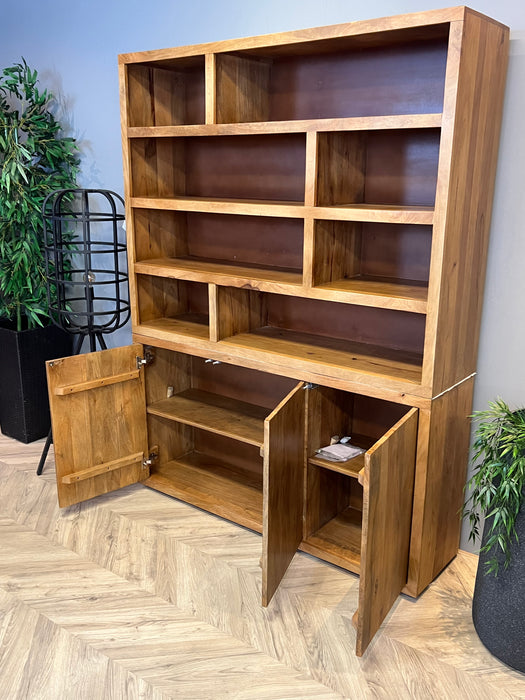 Wandkast Ramon | Donkerbruin 150cm