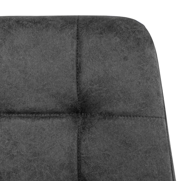 Eetkamerstoel Yerevan – Microleder Antraciet