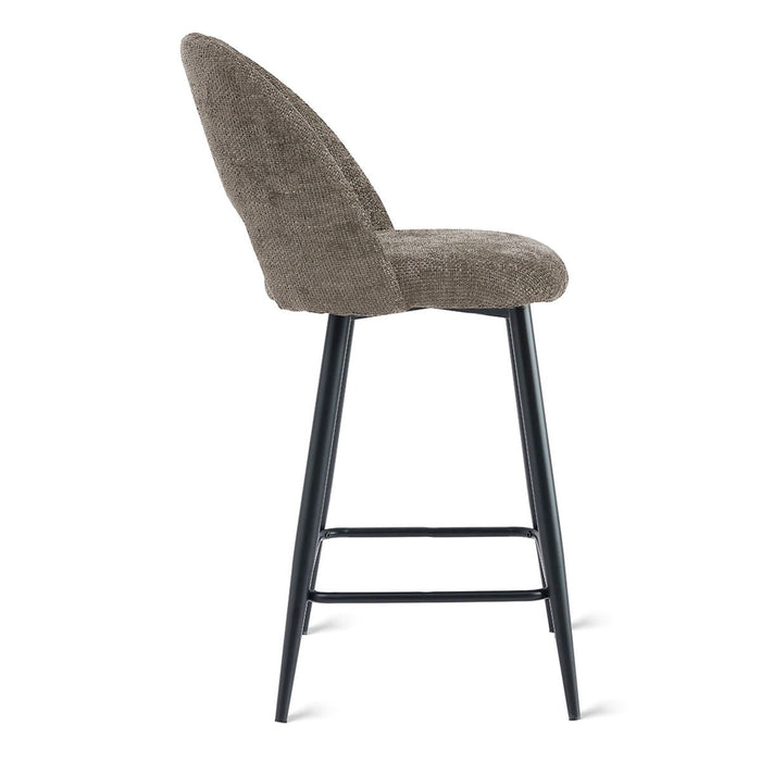 Barkruk Monta – Stof Bruin
