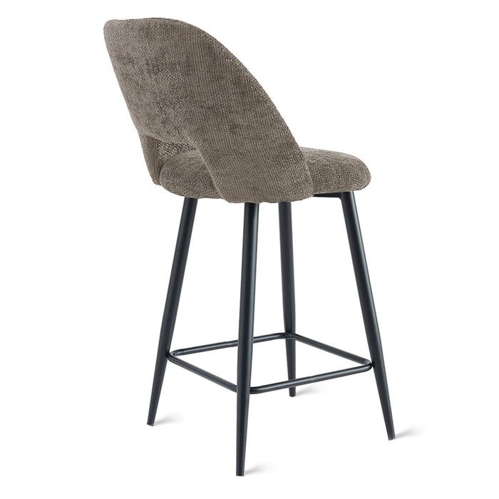 Barkruk Monta – Stof Bruin