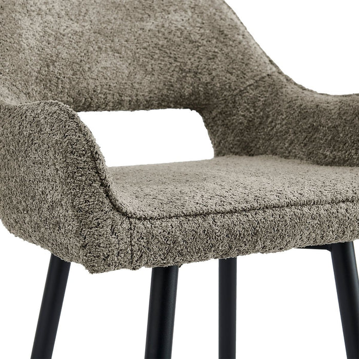 Barkruk Ray - Stof Taupe