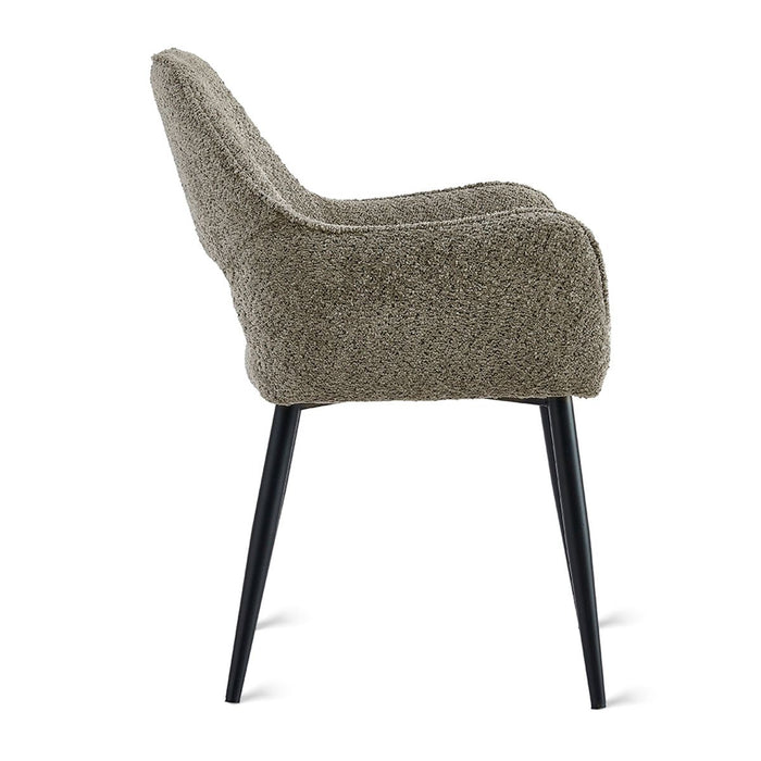 Eetkamerstoel Ray – Stof Taupe