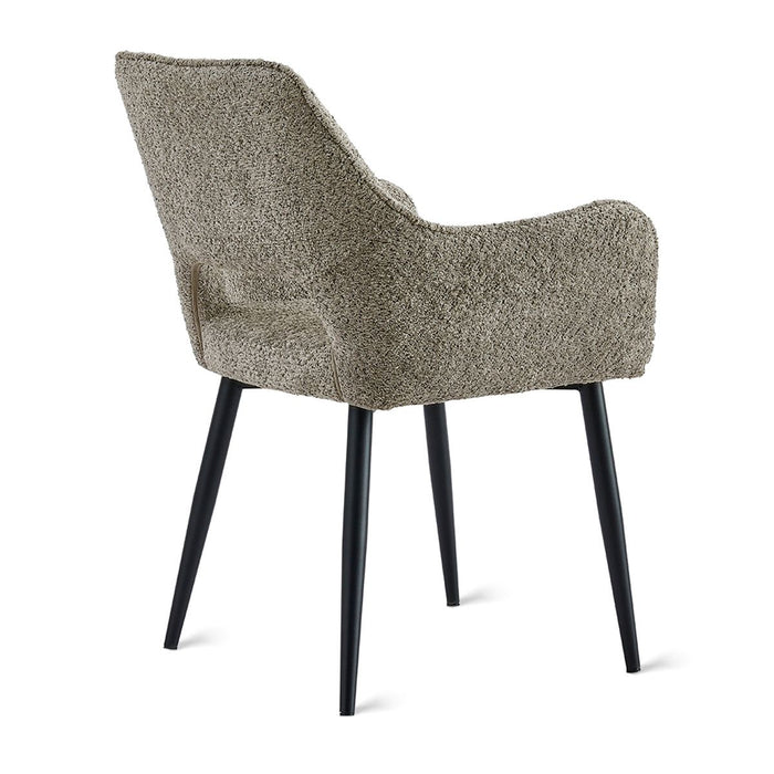 Eetkamerstoel Ray – Stof Taupe