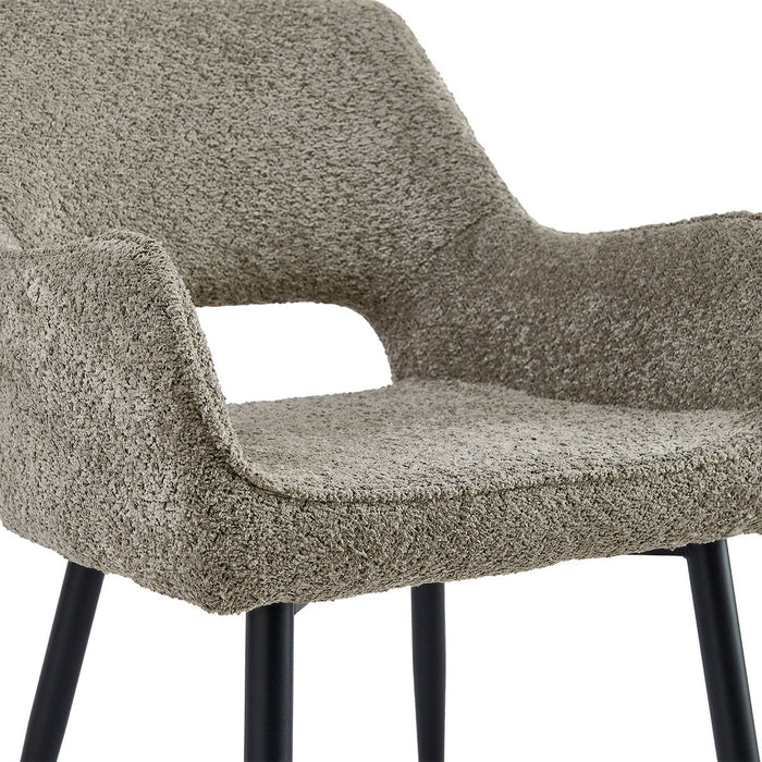 Eetkamerstoel Ray – Stof Taupe