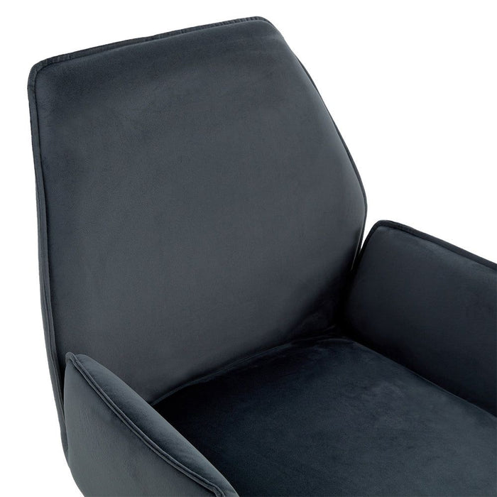 Eetkamerstoel Jill – Velvet Antraciet