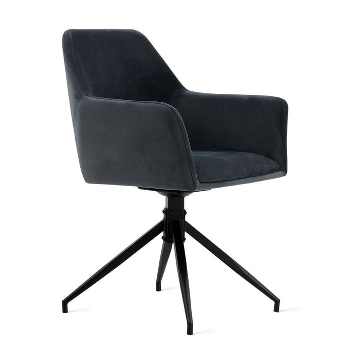 Eetkamerstoel Tess – Velvet Antraciet