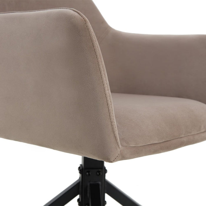 Eetkamerstoel Tess – Velvet Taupe