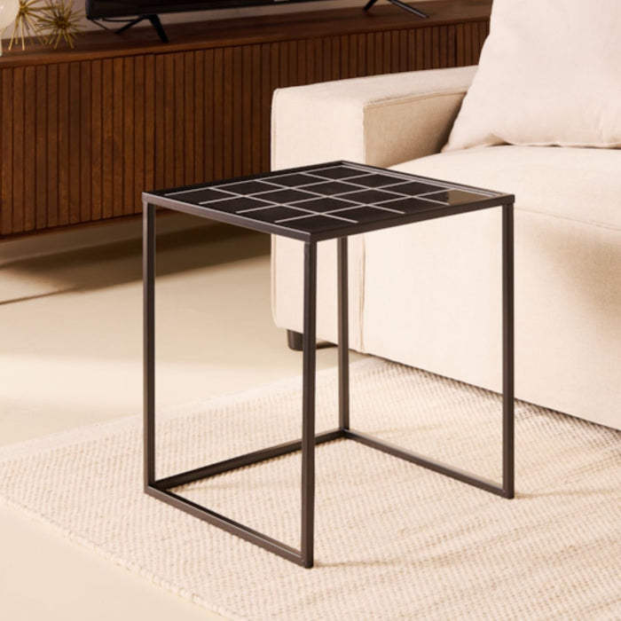 Bijzettafel Luca | Zwart 44cm