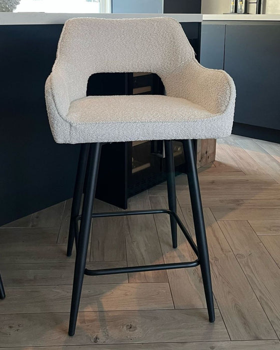 Barkruk Ray – Stof Beige