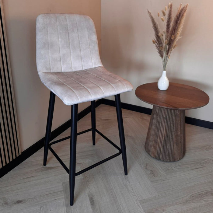Barkruk Jax – Velvet Taupe