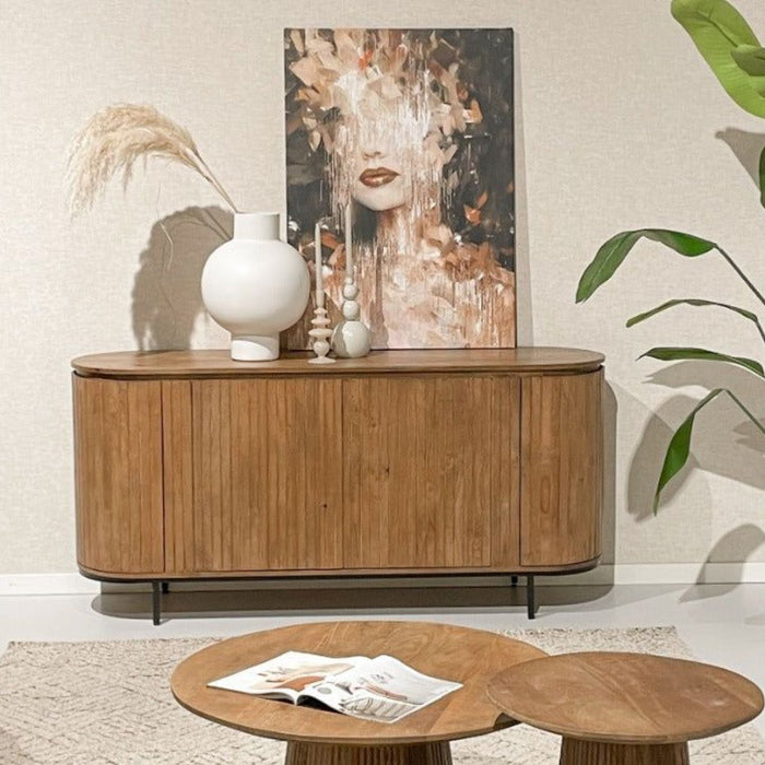 Dressoir Noor | Lichtbruin 170cm