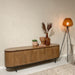 TV-Meubel Noor | Naturel hout, Zwart