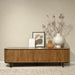TV-Meubel Noor | Naturel hout, Zwart