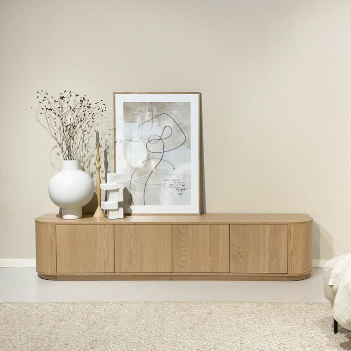 TV-Meubel Novero | Naturel hout
