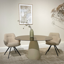 Eetkamertafel Mylon | Crème wit 140cm