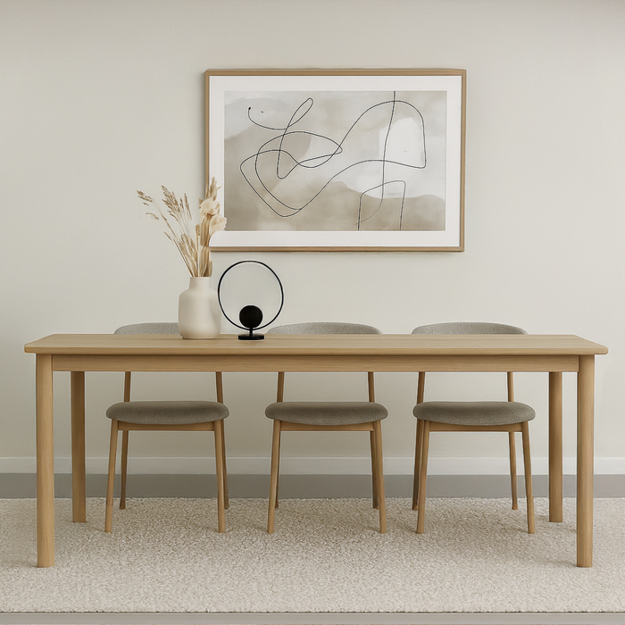 Eettafel Tobago | Naturel 220cm
