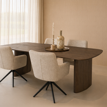 Eettafel Tyler | Bruin 220cm
