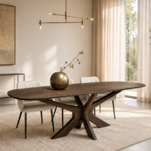 Eetkamertafel Montreaux | Bruin 250cm