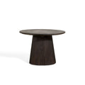 Bijzettafel Mokka | Donkerbruin Ø60cm