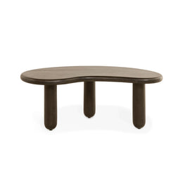 Salontafel Rondo | Donkerbruin 110cm