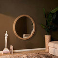 Ronde Spiegel Dide | Naturel 60cm