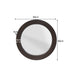Ronde spiegel Dide | Bruin 40cm
