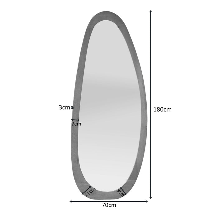 Spiegel Lou | Naturel 180cm