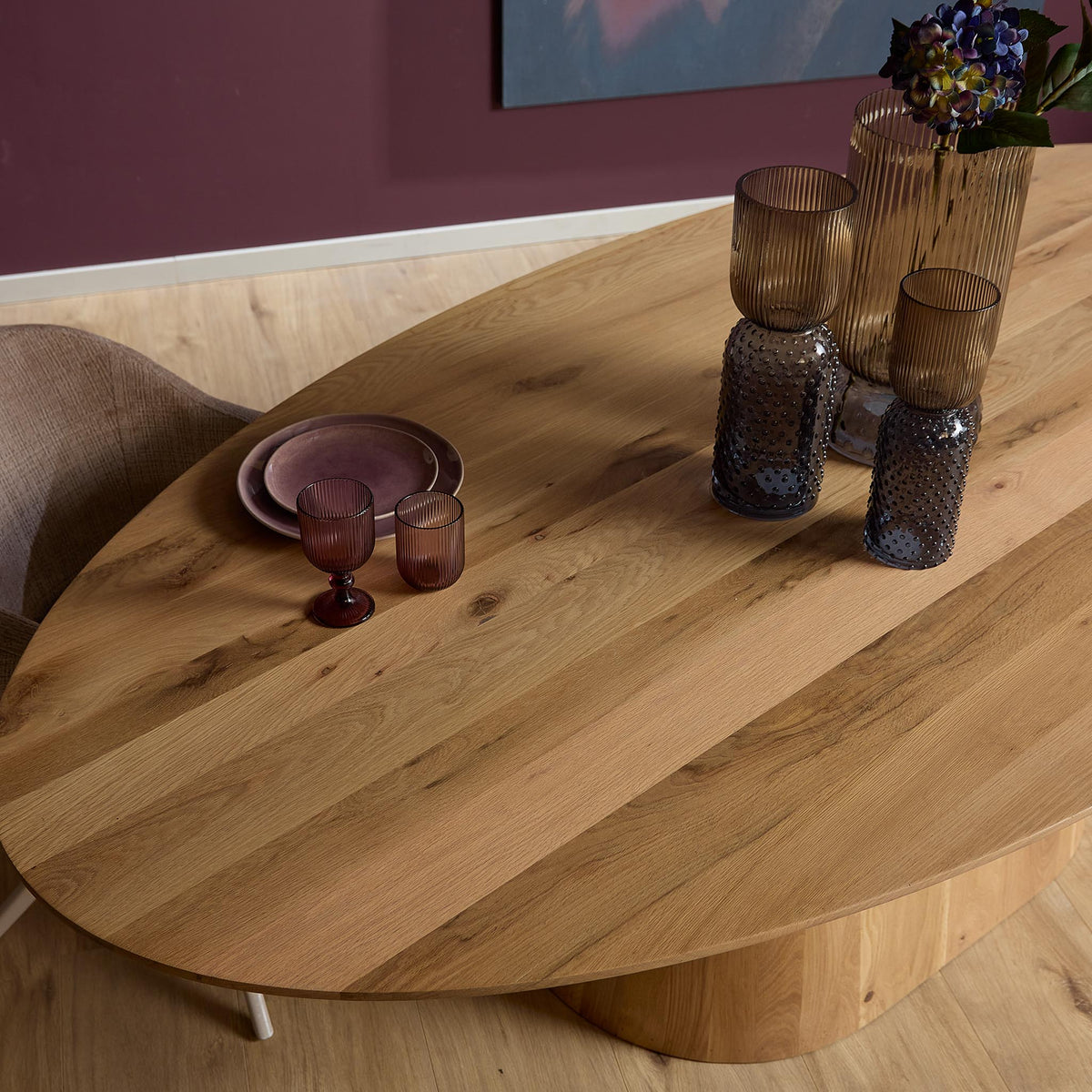 Eettafel Riga Ovaal | Eiken Naturel