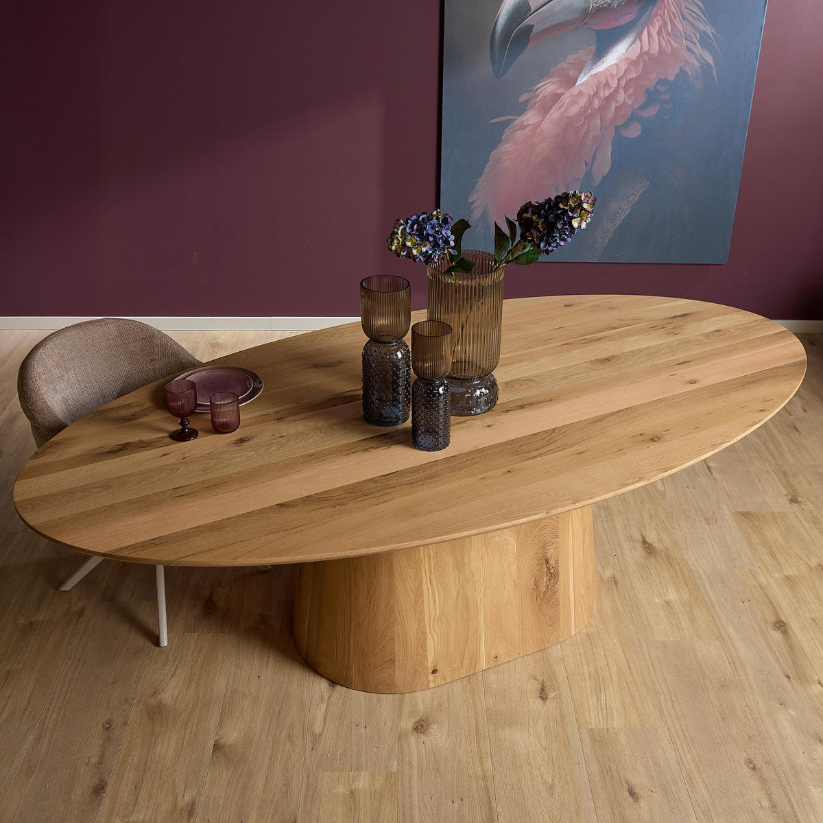 Eettafel Riga Ovaal | Eiken Naturel