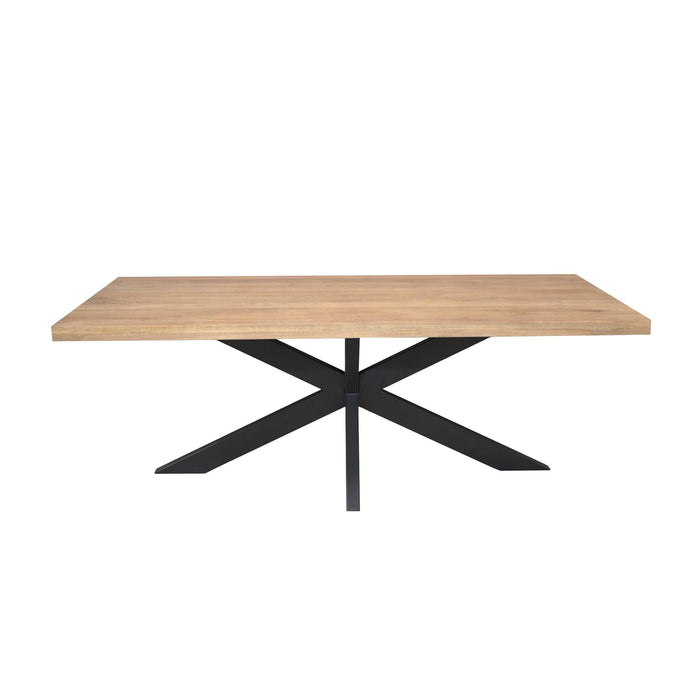 Eettafel Dakota Naturel  -  220cm | Recht