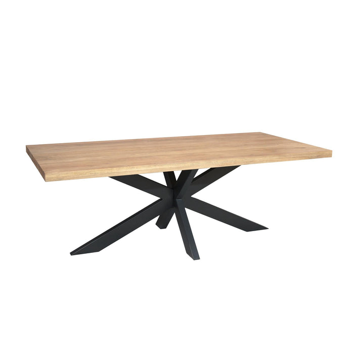 Eettafel Dakota Naturel  -  220cm | Recht