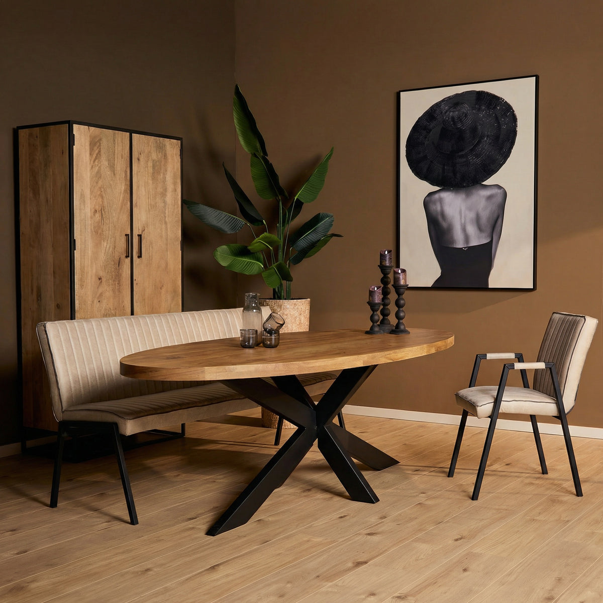 Eettafel Dakota Ovaal | Naturel