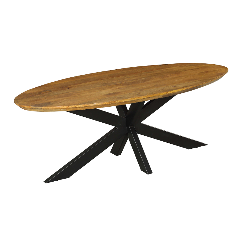 Eettafel Brandy Ovaal | Naturel