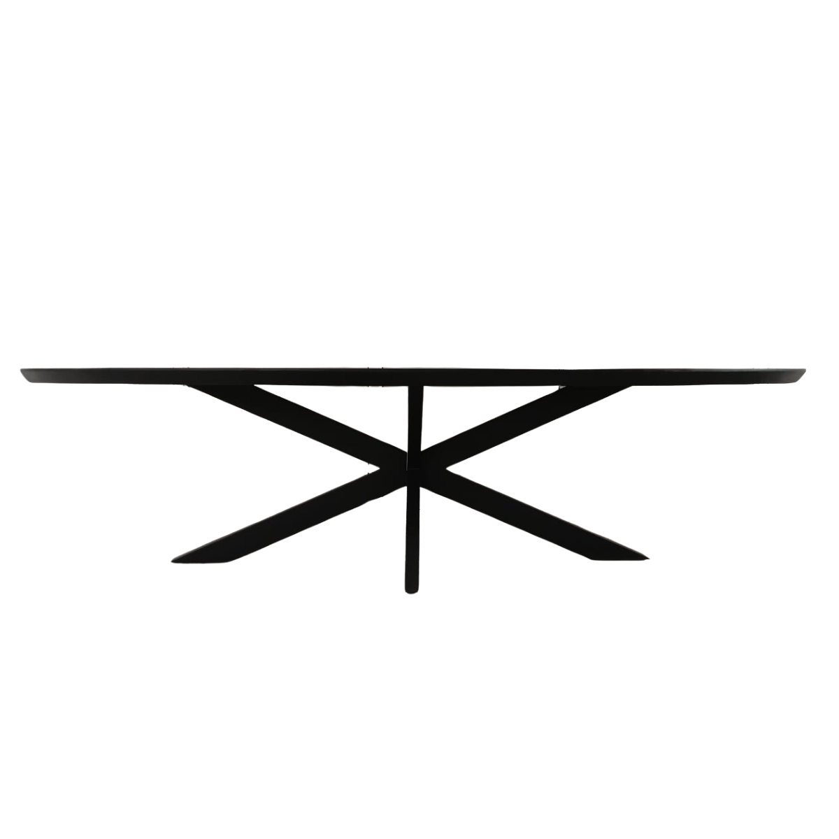 Eettafel Brandy Ovaal | Zwart