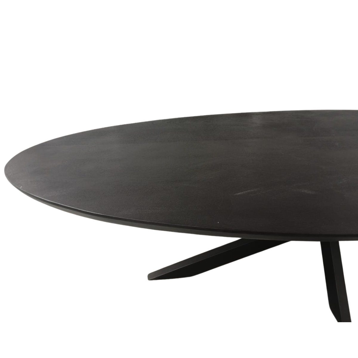 Eettafel Brandy Ovaal | Zwart