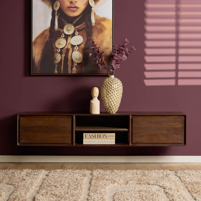 Zwevend TV-Meubel Ambiance | Brown 160cm