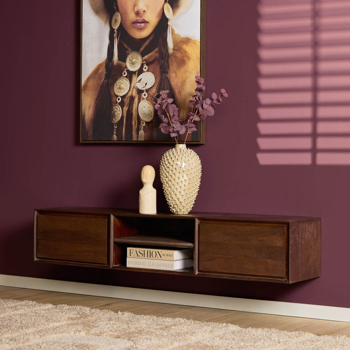 Zwevend TV-Meubel Ambiance | Brown 160cm