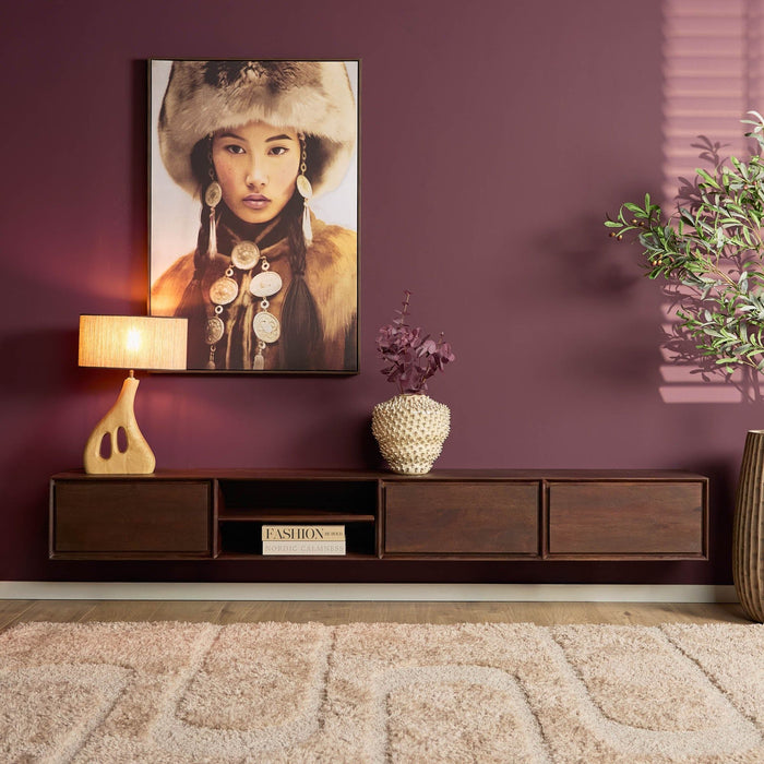 Zwevend TV-Meubel Ambiance | Brown