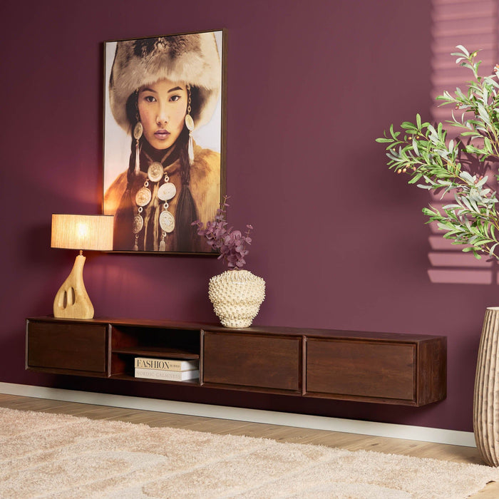 Zwevend TV-Meubel Ambiance | Brown 240cm