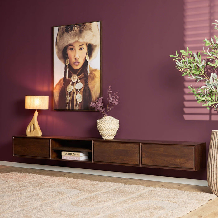 Zwevend TV-Meubel Ambiance | Brown 280cm