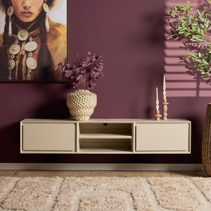 Zwevend TV-Meubel Ambiance | Sand 160cm