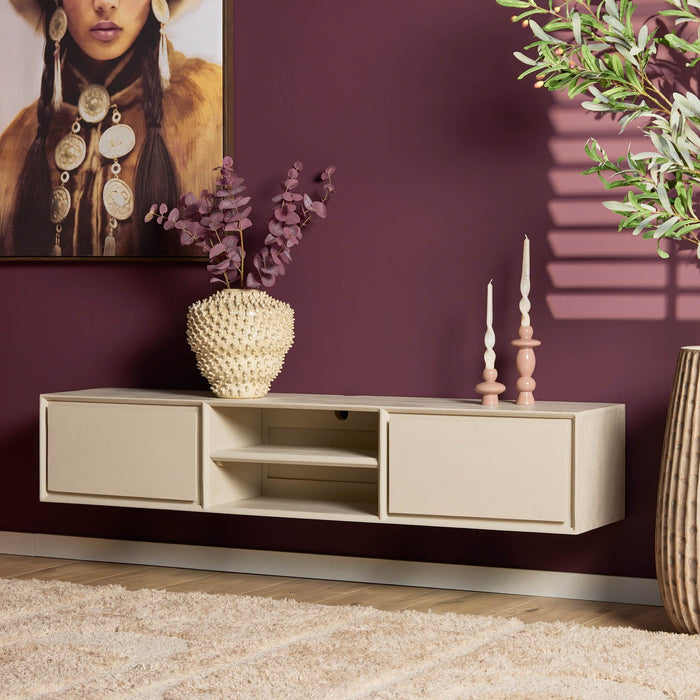 Zwevend TV-Meubel Ambiance | Sand 160cm