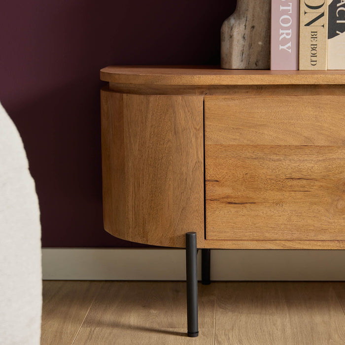 TV-Meubel Excellent | Naturel 240cm  ( Zwevend / Staand )