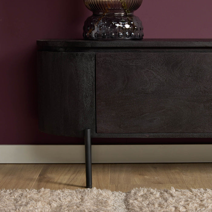 TV Meubel Excellent | Black 160cm  ( Zwevend / Staand )