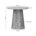Salontafel Solana Rond | Naturel 50cm